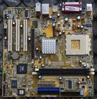 mikro-ATX Mainboard ASUS A7V8X-MX